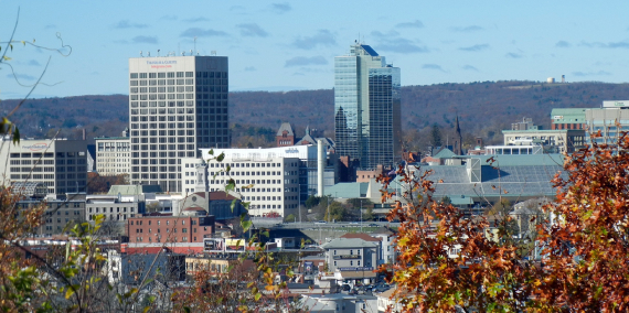 Worcester Skyline Massachusetts